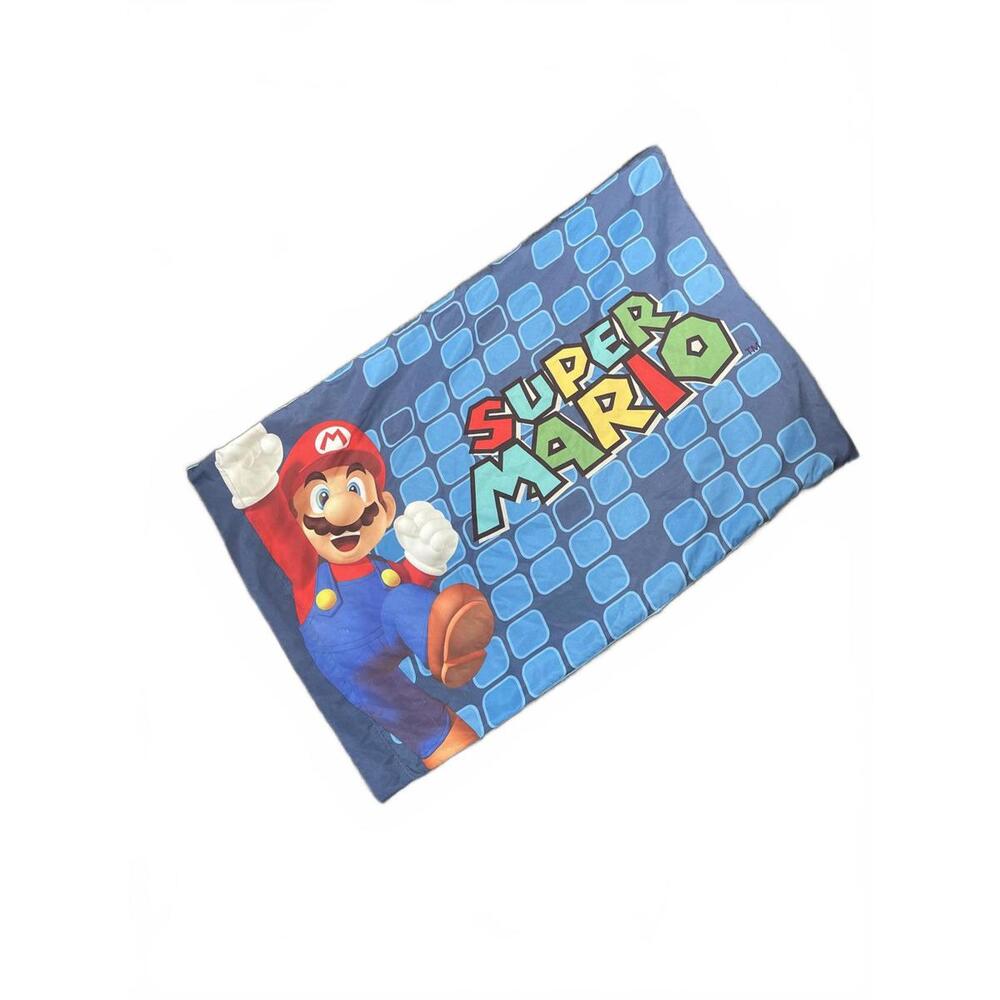 Super Mario Themed Standard Pillow Case 100% Polyester